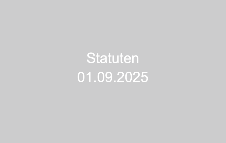 Statuten
01.09.2025